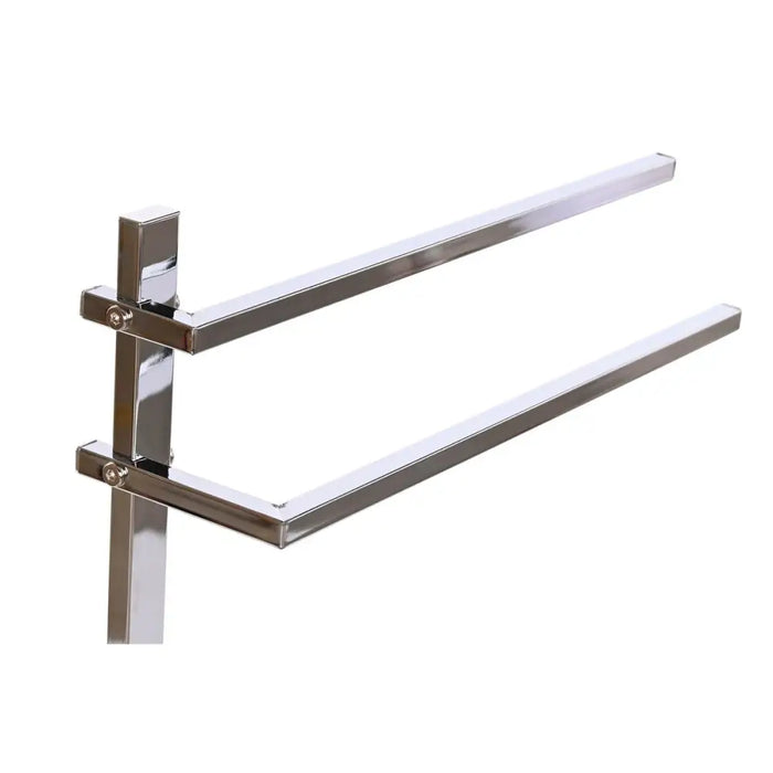 Free-Standing Towel Rack DKD Home Decor Silver MDF Steel (45 x 21 x 80 cm) - Баня<<<Дом Градина<<<BigBuy&&&Завеси и
