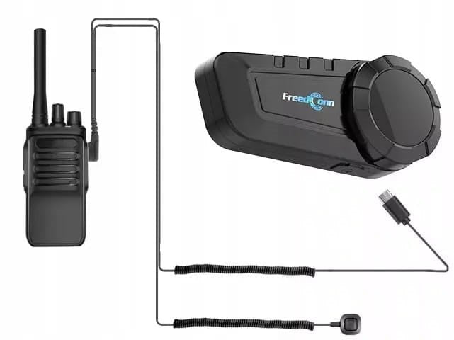 FREEDCONN KY-PRO SINGLE motorcycle intercom Black