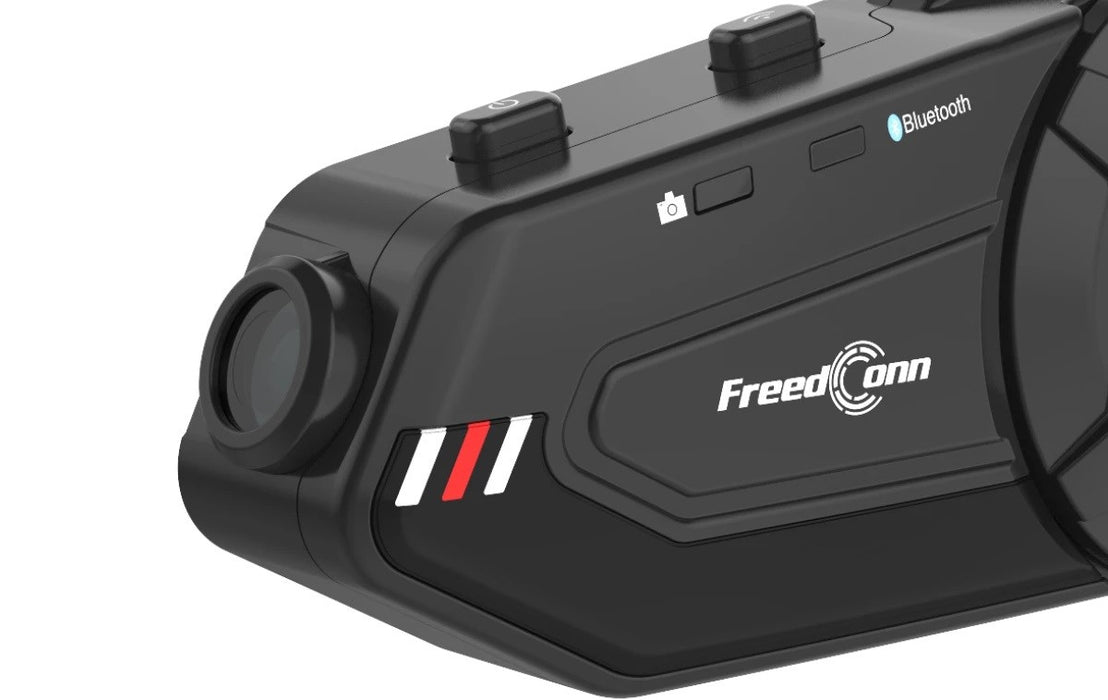 FREEDCONN R1 PLUS E motorcycle intercom Black
