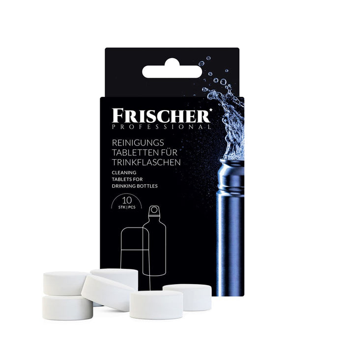 Frischer bottle and thermos cleaning tablets 10 pcs. - For coffee machines - descalersAGA-EKO<<<_Home Appliance