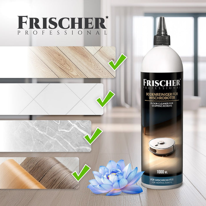 Liquid for mopping robots including wood Frischer 1l (concentrate)