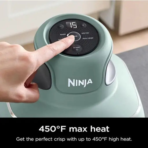 Fryer NINJA Crispi 4-in-1 Portable Glass Air Fryer FN101EUSG 3.8 l Sage Green - Здравословно хранене<<<Малки