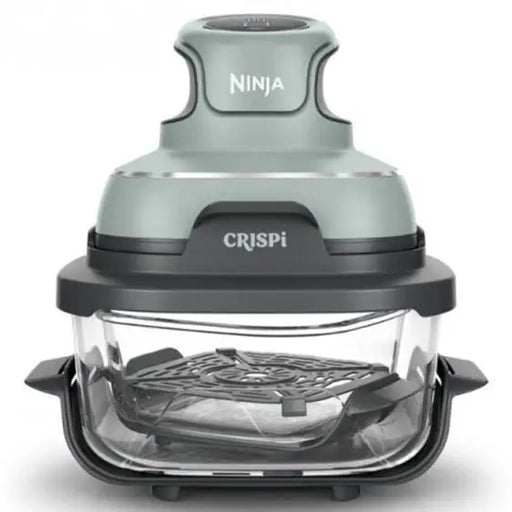 Fryer NINJA Crispi 4-in-1 Portable Glass Air Fryer FN101EUSG 3.8 l Sage Green - Здравословно хранене<<<Малки