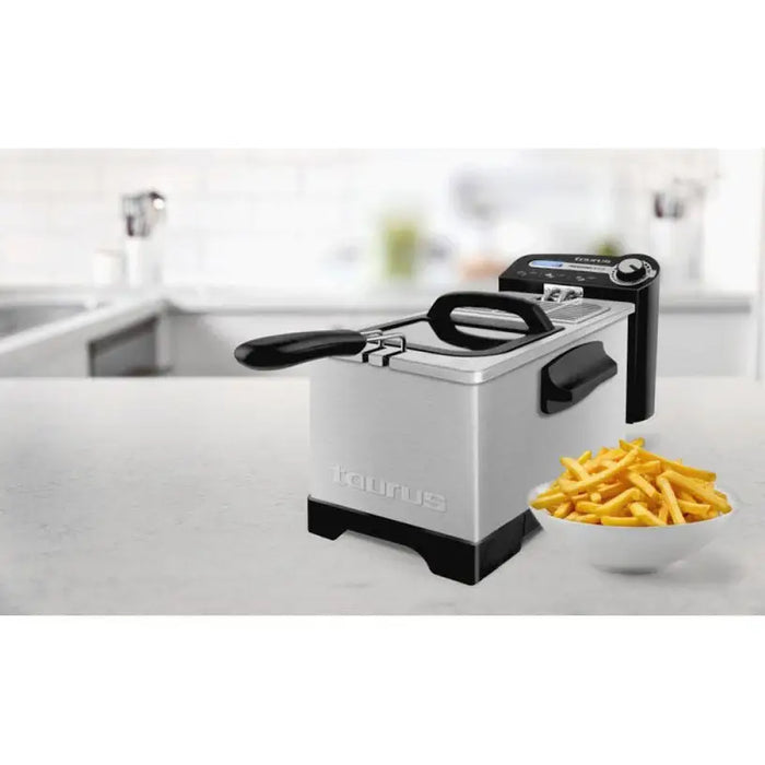FRYER TAURUS PRO. 3L PLUS 3.00 L 1.00 kg 2100 W GRAY - Фритюрници<<<Домакински електроуреди<<<Мебели и