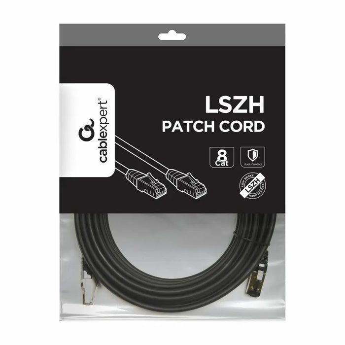 FTP Category 6 Rigid Network Cable GEMBIRD PP8-LSZHCU-BK-5M Black 5 m - Компютър Кабели и адаптери<<<Компютри|