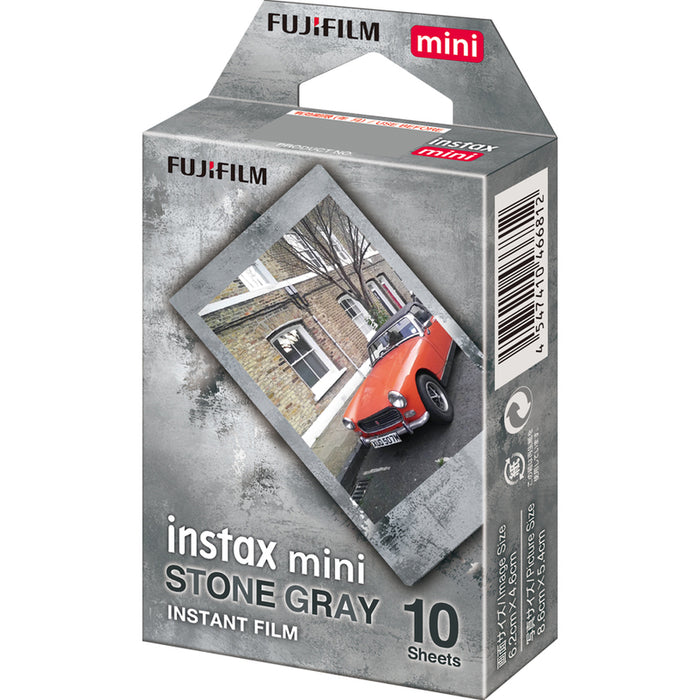 PHOTO PAPER INSTAX MINI STONE GRAY