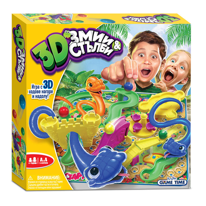 FUNVILLE GAME 3D SNAKES AND LADDERS