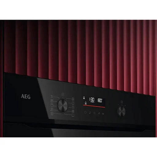 Фурна за вграждане AEG NBA5P531AB(ST) Push бутони 71 А+ Пиролиза - Фурни<<<Уреди за вграждане<<<ZoraSite