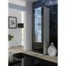 Furniture set SOHO 1 (RTV180 cabinet + S1 cabinet + shelves) White/Black Gloss - Modern wall unitsMES-NOW<<<Wall