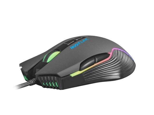 Fury Gaming Mouse Hustler 6400DPI Optical With Software RGB Backlight - Мишки<<<FURY компютърна