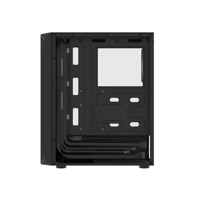 Fury PC Case Shobo SH4 RGB Midi Tower Window Black - Кутии за компютър<<<FURY компютърна