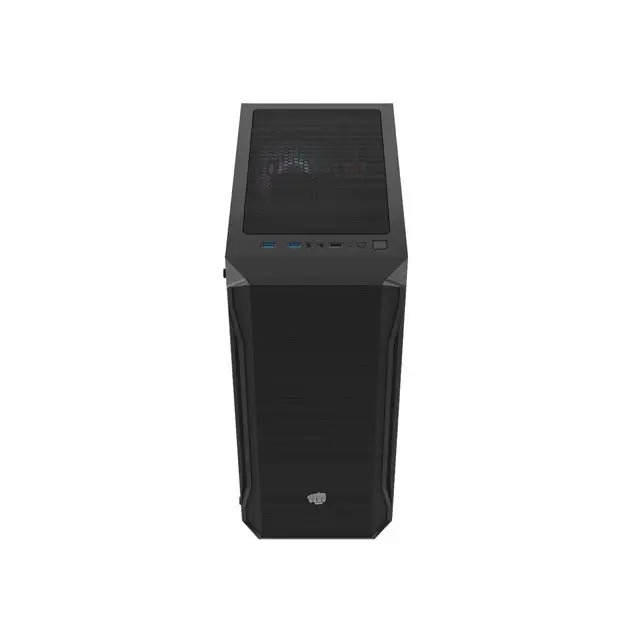 Fury PC Case Shobo SH4 RGB Midi Tower Window Black - Кутии за компютър<<<FURY компютърна