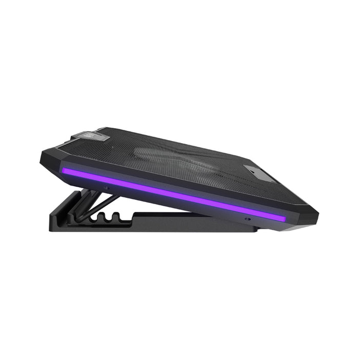 Fury Gunbai G3 Laptop Cooling Pad 14.1-17.3" 2 fans, RGB LED Light, 2 USB