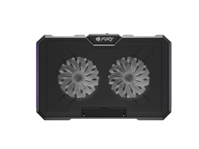 Fury Gunbai G3 Laptop Cooling Pad 14.1-17.3" 2 fans, RGB LED Light, 2 USB
