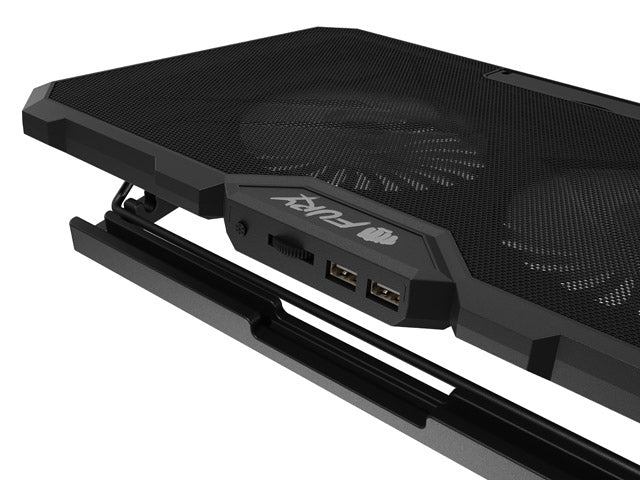 Fury Gunbai G3 Laptop Cooling Pad 14.1-17.3" 2 fans, RGB LED Light, 2 USB