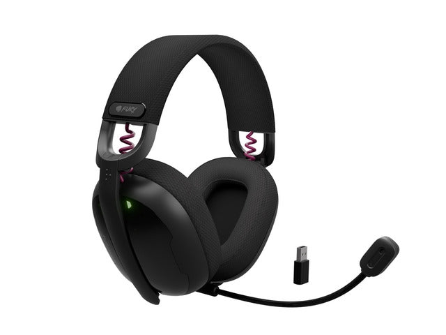 Fury Gaming Headset, Fukiya F6, Wireless With Microphone, Black