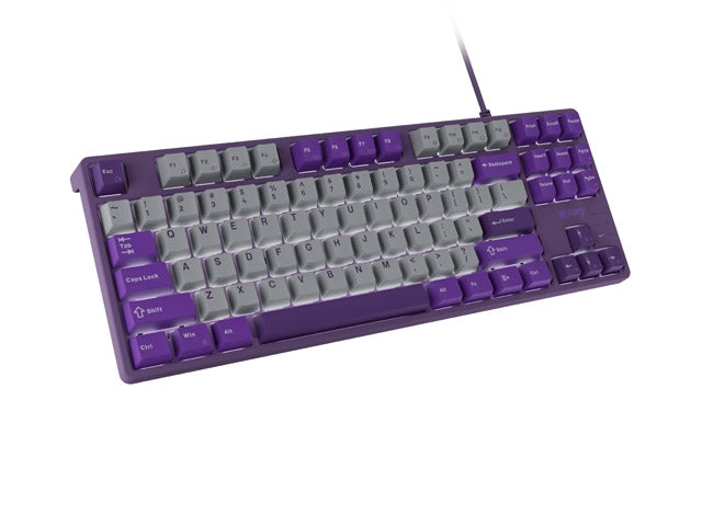 Fury Gaming Keyboard Kanabo K2, US layout, White backlight, Mechanical, Grey-Violet