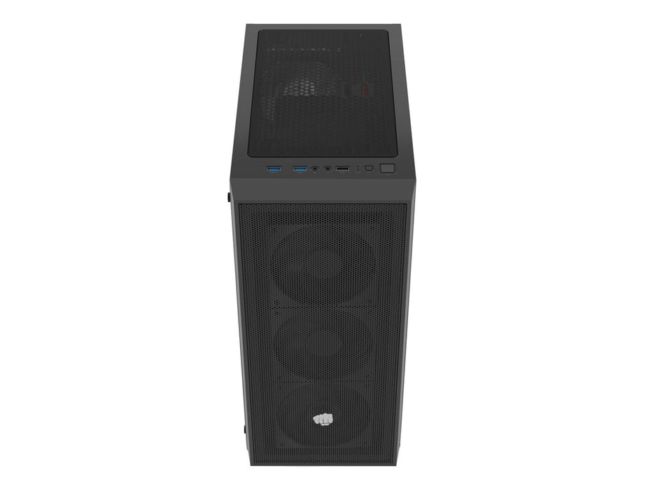 FURY SHOBO SH8F MIDI TOWER CASE WITH WINDOW BLACK