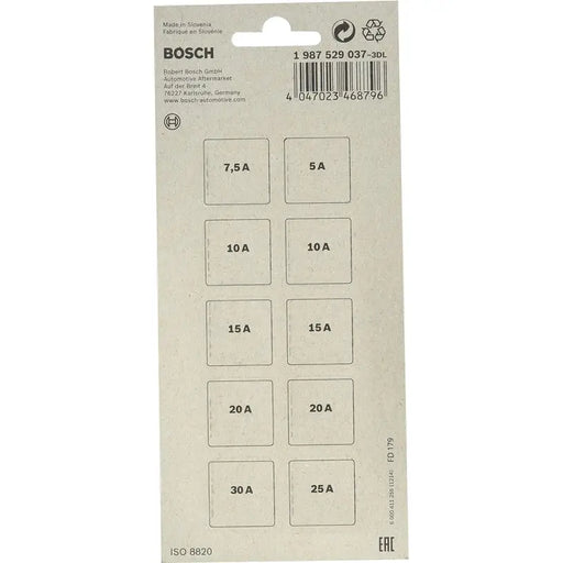 FUSES MIX 10 BOSCH - Авто предпазители<<<Ел. принадлежности<<<Авто и вело<<<Praktiker