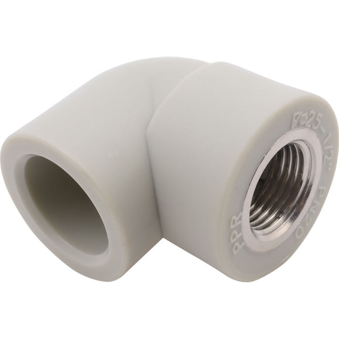 PPR ELBOW F20 X 3/4 FV PLAST
