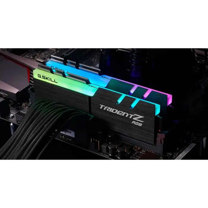 G.Skill Trident Z RGB F4-4000C18D-32GTZR memory module 32 GB 2 x 16 GB DDR4 4000 MHz - DIMM (DDR IV)PAM-DR4<<<Memory