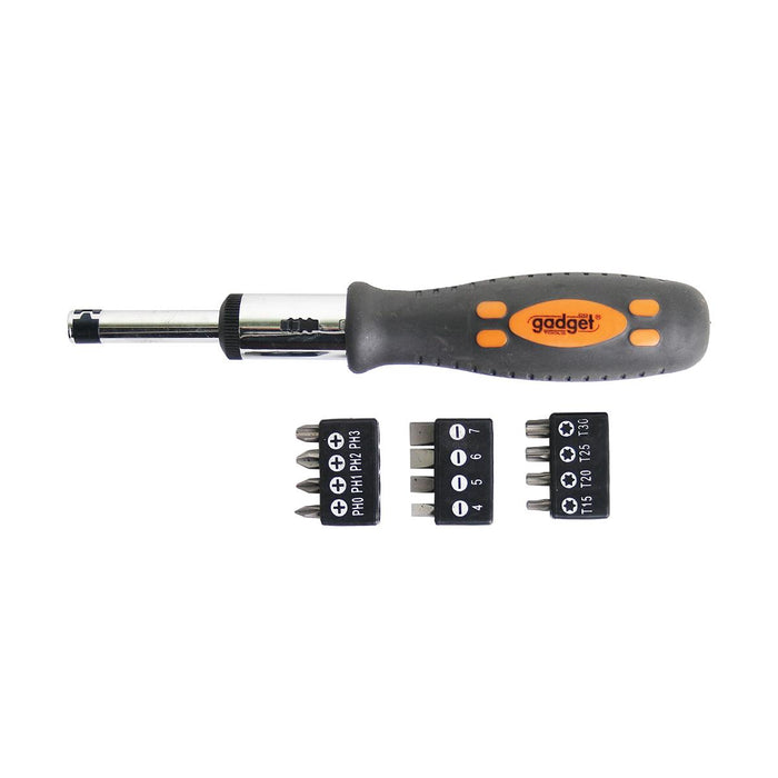 BIT SET WITH SCREWDRIVER 13H. GADGET