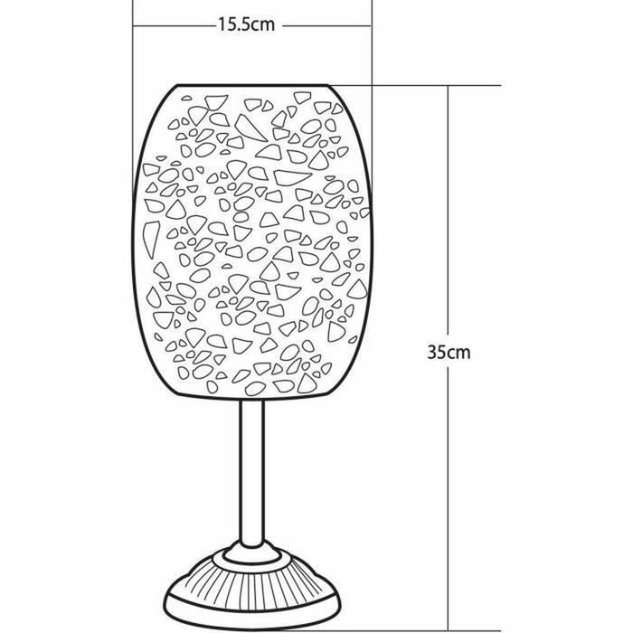 Solar lamp Galix G2003 Chrome 10 W Cool White 10 lm