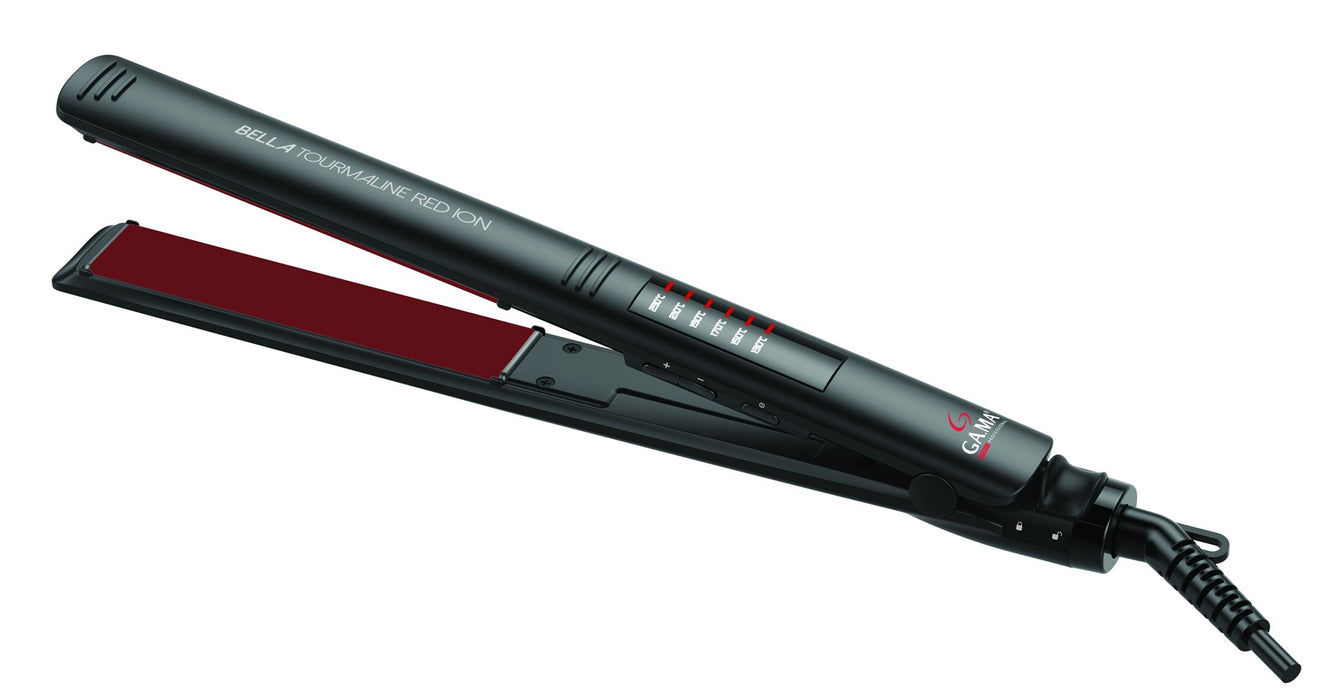 GA.MA Bella Tourmaline Straightening iron Warm Black 49 W 2.5 m