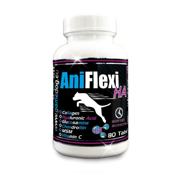 GAME DOG AniFlexi HA - supplements for dogs - 80 tablets