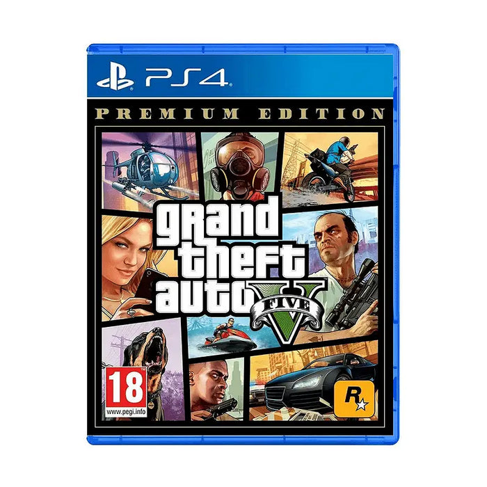 Game GTA V - Premium Edition (PS4) - Игри<<<Конзоли и аксесоари<<<ТВ Аудио Gaming<<<ZoraSite