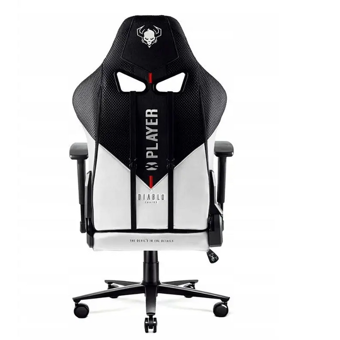 Gaming Chair Diablo Chairs DiabloX-PLAYER 2.0 White Black - Gaming armchairsGAM-FOT<<<PC