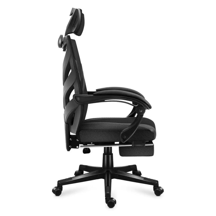 Gaming Chair Huzaro Combat 5.0 Black - Аксесоари за Игри<<<Компютър Игри<<<Компютри| Електроника<<<BigBuy&&&Gaming