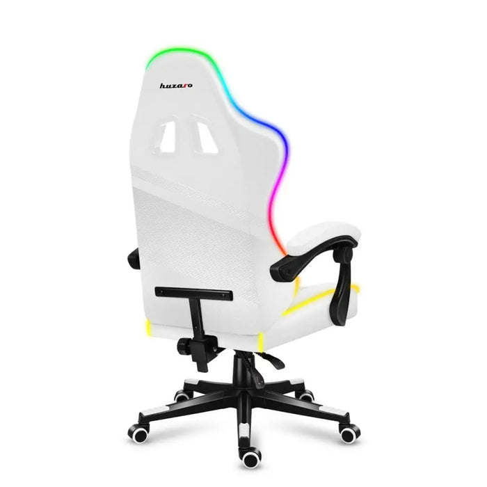 Gaming Chair Huzaro Force 4.4 RGB White - Аксесоари за Игри<<<Компютър Игри<<<Компютри| Електроника<<<BigBuy&&&Gaming