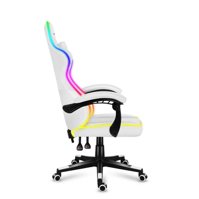 Gaming Chair Huzaro Force 4.4 RGB White - Аксесоари за Игри<<<Компютър Игри<<<Компютри| Електроника<<<BigBuy&&&Gaming