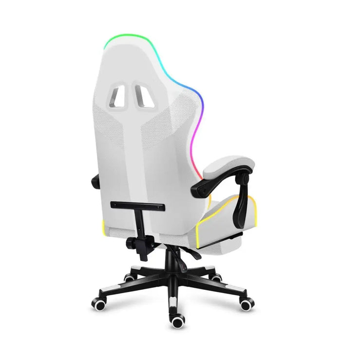 Gaming Chair Huzaro FORCE 4.7 RGB White - Аксесоари за Игри<<<Компютър Игри<<<Компютри| Електроника<<<BigBuy&&&Gaming