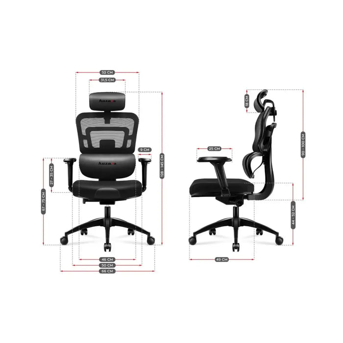 Gaming Chair Huzaro HZ-Combat 7.0 Black Black - Аксесоари за Игри<<<Компютър Игри<<<Компютри|