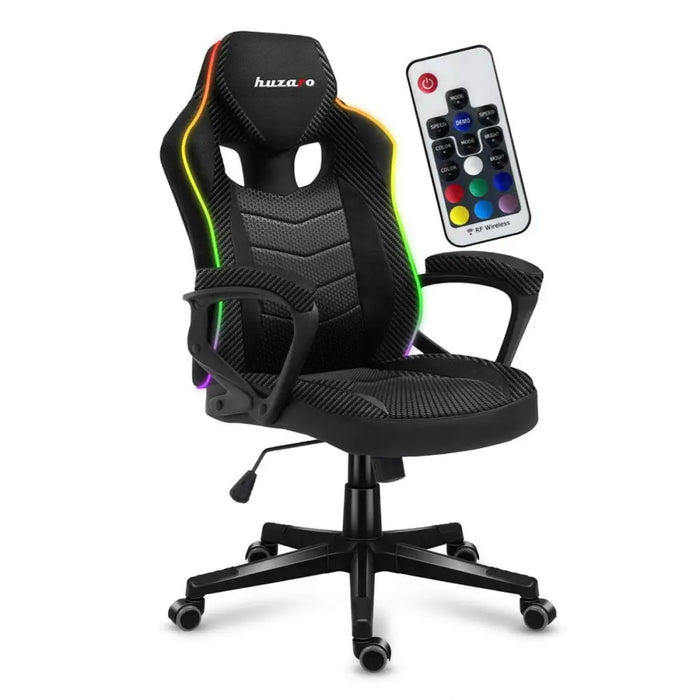 Gaming Chair Huzaro HZ-Force 2.5 RGB Mesh Black Grey - Аксесоари за Игри<<<Компютър Игри<<<Компютри|