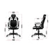 Gaming Chair Huzaro HZ-Force 2.5 White Mesh White Black - Аксесоари за Игри<<<Компютър Игри<<<Компютри|