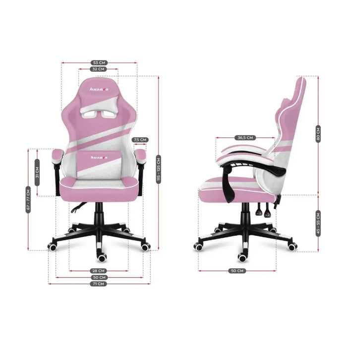 Gaming Chair Huzaro HZ-Force 4.4 Pink Mesh - Аксесоари за Игри<<<Компютър Игри<<<Компютри|
