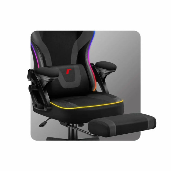 Gaming Chair Huzaro HZ-FORCE 4.6 RGB BLACK MESH - Аксесоари за Игри<<<Компютър Игри<<<Компютри|