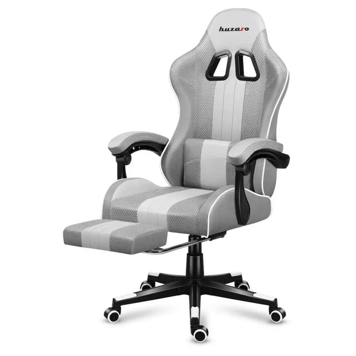 Gaming Chair Huzaro HZ-Force 4.7 White Mesh White Grey - Аксесоари за Игри<<<Компютър Игри<<<Компютри|