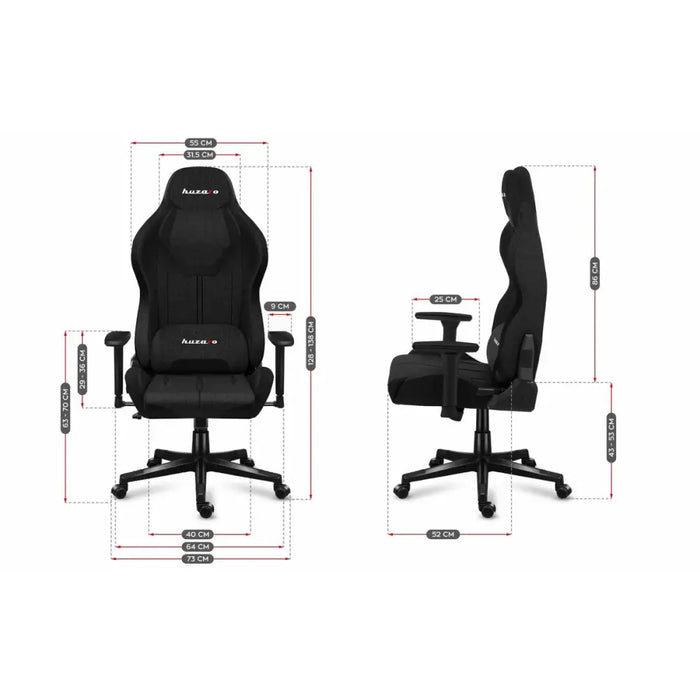 Gaming Chair Huzaro HZ-Force 7.9 Black Mesh Black - Аксесоари за Игри<<<Компютър Игри<<<Компютри|