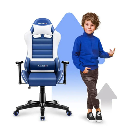 Gaming Chair Huzaro HZ-Ranger 6.0 Blue Blue - Аксесоари за Игри<<<Компютър Игри<<<Компютри|