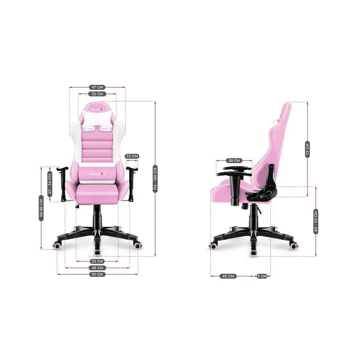 Gaming Chair Huzaro HZ-Ranger 6.0 Pink White - Аксесоари за Игри<<<Компютър Игри<<<Компютри|