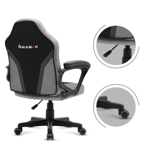 Gaming Chair Huzaro Ranger 1.0 Grey Mesh Black/Grey - Аксесоари за Игри<<<Компютър Игри<<<Компютри|