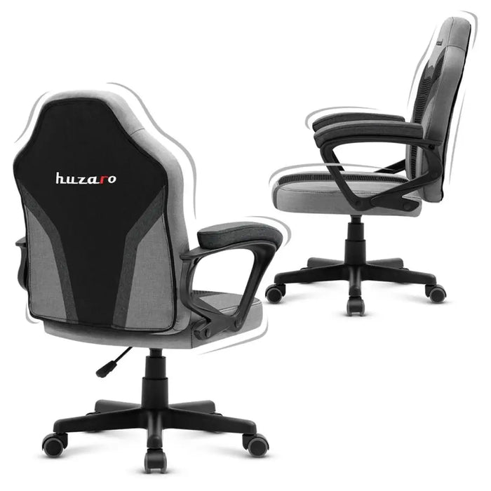 Gaming Chair Huzaro Ranger 1.0 Grey Mesh Black/Grey - Аксесоари за Игри<<<Компютър Игри<<<Компютри|