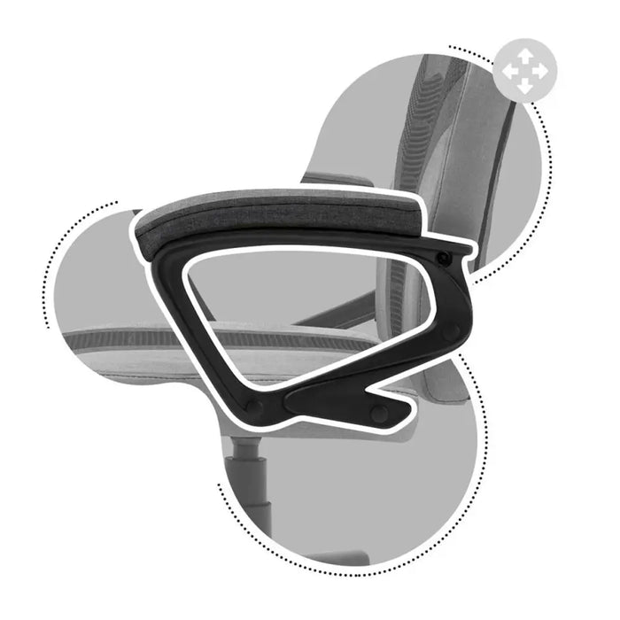 Gaming Chair Huzaro Ranger 1.0 Grey Mesh Black/Grey - Аксесоари за Игри<<<Компютър Игри<<<Компютри|