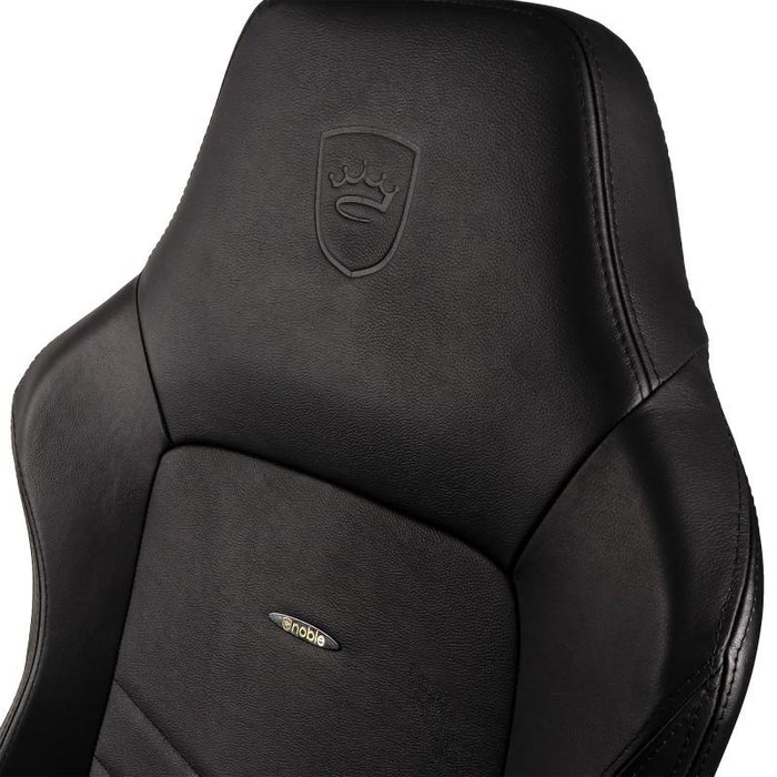 Gaming chair noblechairs HERO Real Leather Black - Геймърски столове<<<Геймърска периферия<<<ValiAPI