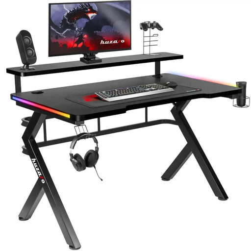 GAMING DESK HUZARO HERO 5.0 RGB - Tables and desksGAM-STO<<<PC GamingGAM<<<ActionPL