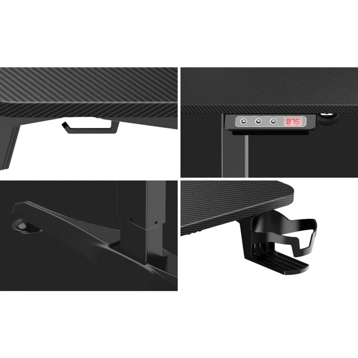 GAMING DESK HUZARO HERO 8.5 BLACK - Tables and desksGAM-STO<<<PC GamingGAM<<<ActionPL